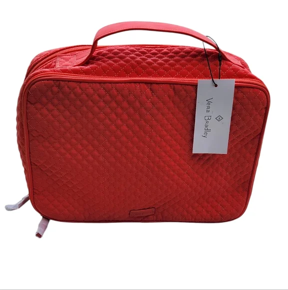 Vera Bradley Large Blush & Brush Case - Picture 3 of 13